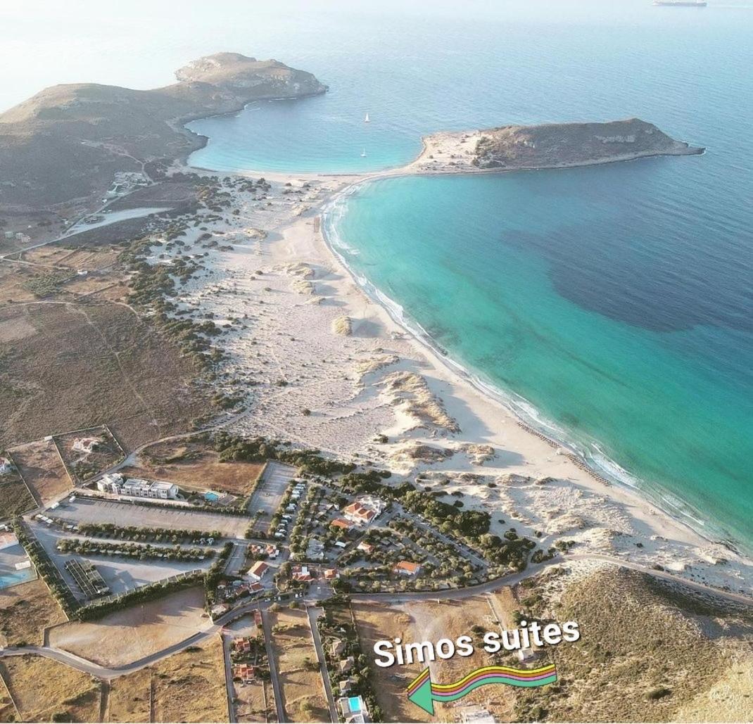 Simos Suites Elafonissos Bagian luar foto